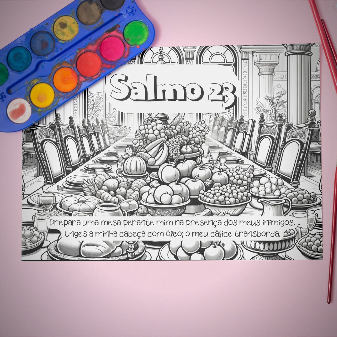 Bíblia para Colorir – Passagens Bíblicas Populares (PDF para impressão)