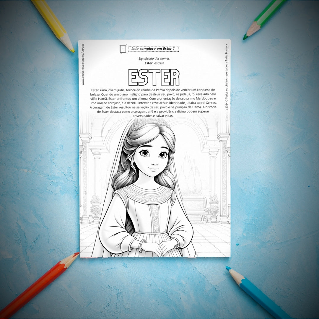 Bíblia para Colorir – Passagens Bíblicas Populares (PDF para impressão)