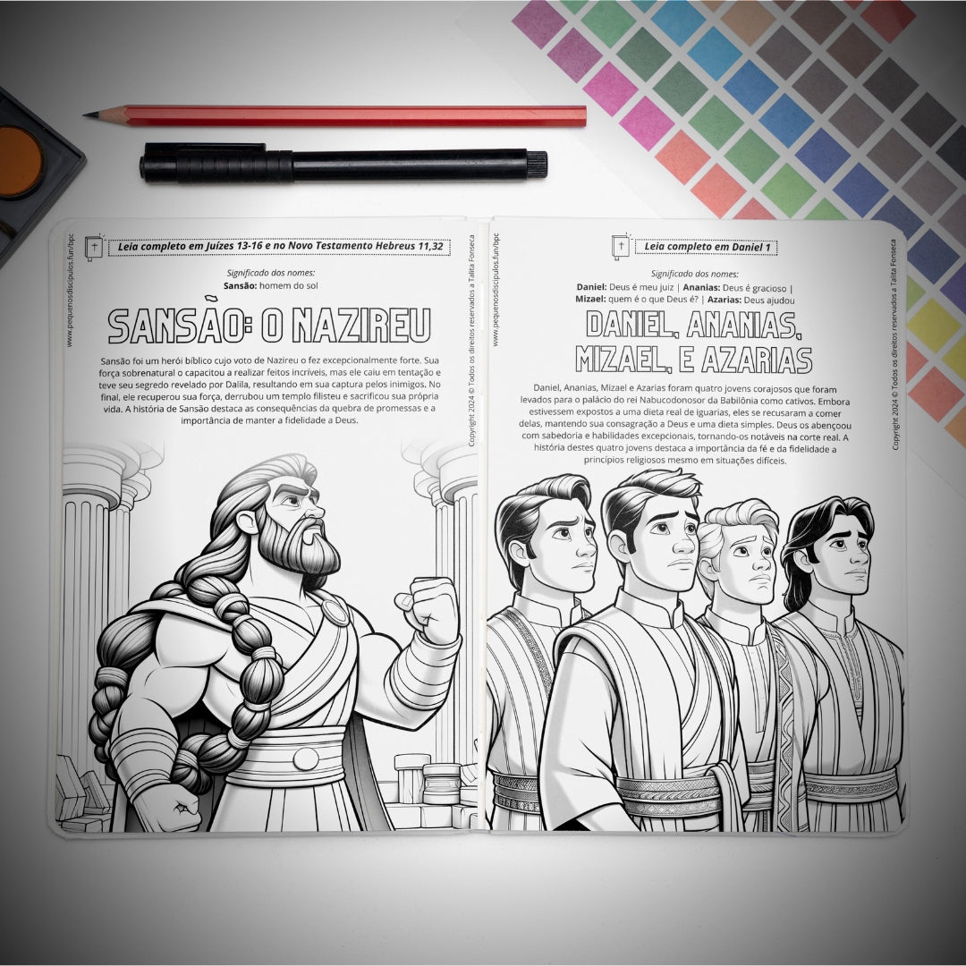 Bíblia para Colorir – Passagens Bíblicas Populares (PDF para impressão)