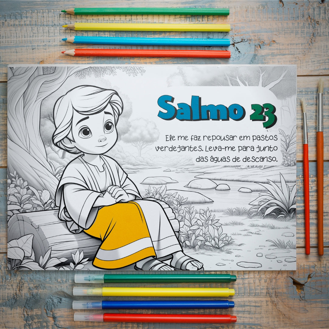 Bíblia para Colorir – Passagens Bíblicas Populares (PDF para impressão)