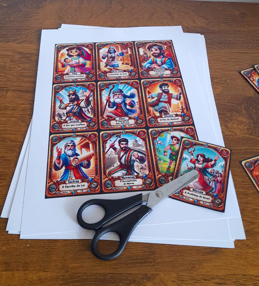 Heróis da Fé – Cartas Bíblicas para Crianças e Adolescentes (PDF para Imprimir)