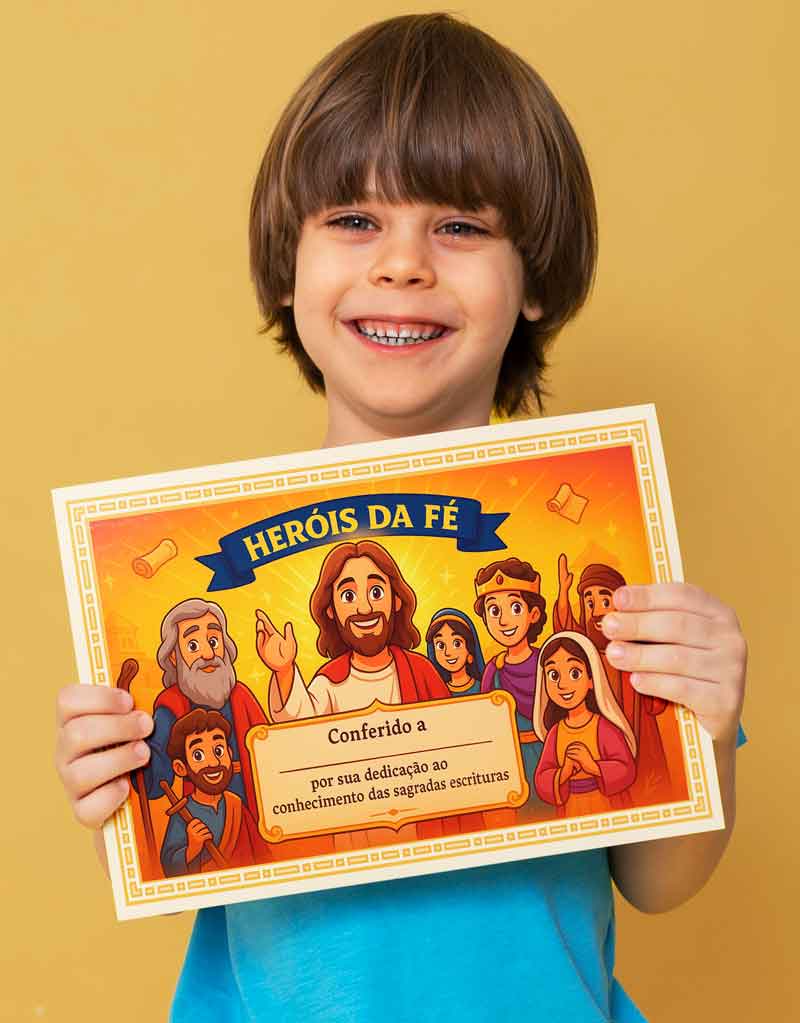 Heróis da Fé – Cartas Bíblicas para Crianças e Adolescentes (PDF para Imprimir)