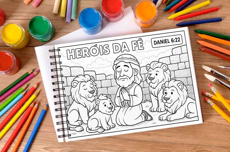Heróis da Fé – Cartas Bíblicas para Crianças e Adolescentes (PDF para Imprimir)