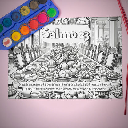 Bíblia para Colorir – Passagens Bíblicas Populares (PDF para impressão)