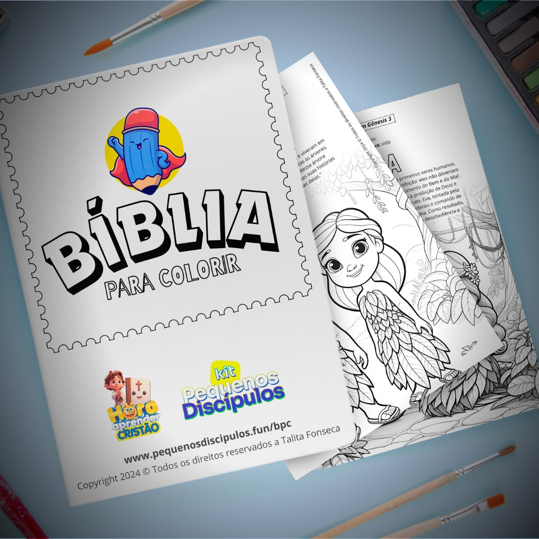 Bíblia para Colorir – Passagens Bíblicas Populares (PDF para impressão)