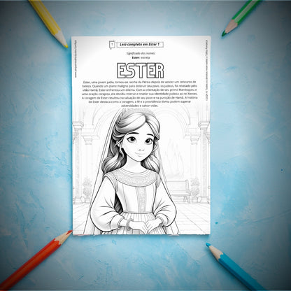 Bíblia para Colorir – Passagens Bíblicas Populares (PDF para impressão)