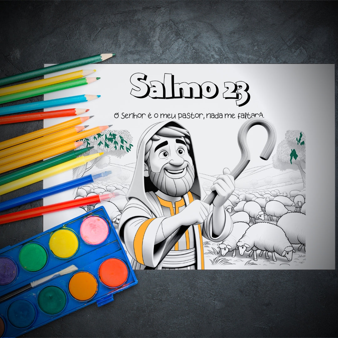 Bíblia para Colorir – Passagens Bíblicas Populares (PDF para impressão)