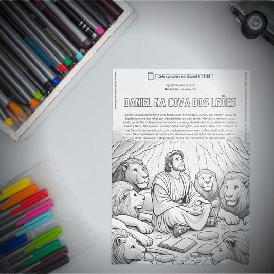Bíblia para Colorir – Passagens Bíblicas Populares (PDF para impressão)