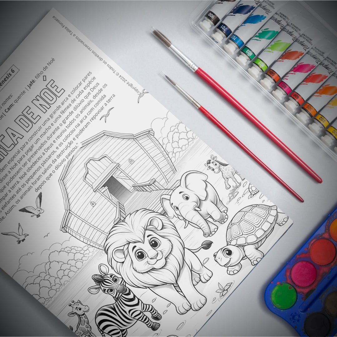 Bíblia para Colorir – Passagens Bíblicas Populares (PDF para impressão)