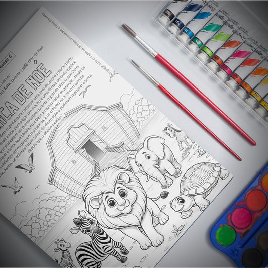 Bíblia para Colorir – Passagens Bíblicas Populares (PDF para impressão)