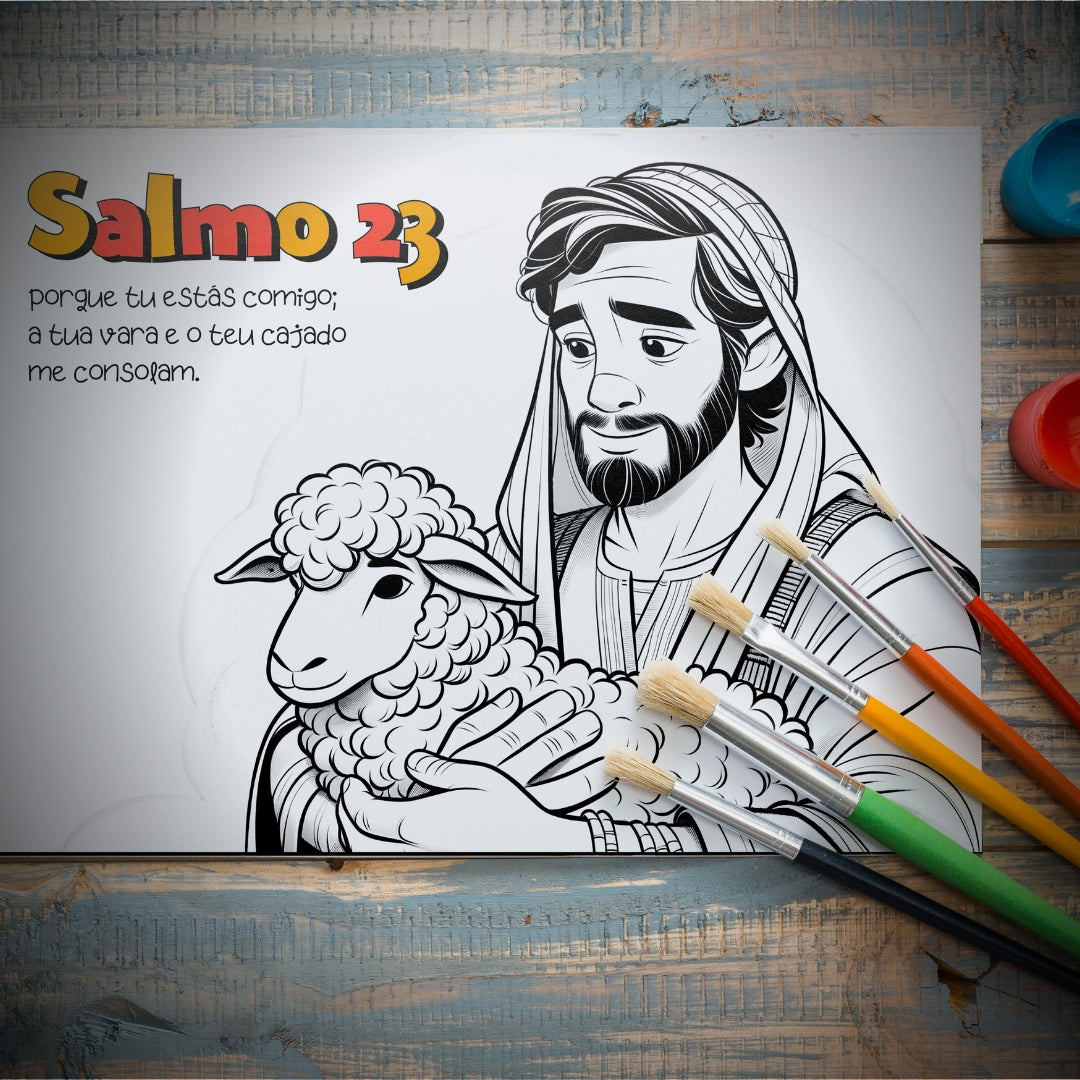 Bíblia para Colorir – Passagens Bíblicas Populares (PDF para impressão)