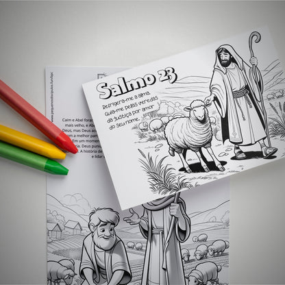 Bíblia para Colorir – Passagens Bíblicas Populares (PDF para impressão)