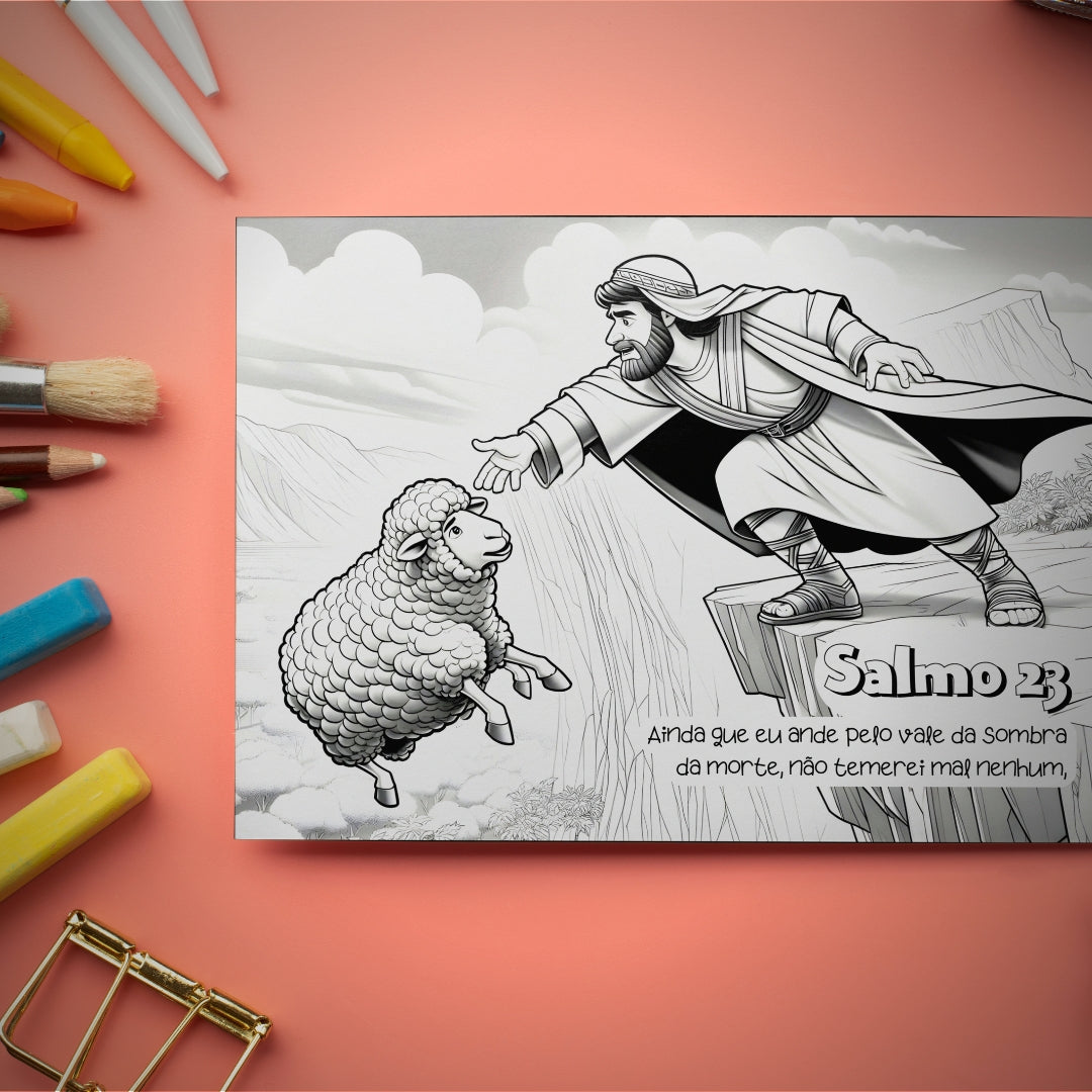 Bíblia para Colorir – Passagens Bíblicas Populares (PDF para impressão)